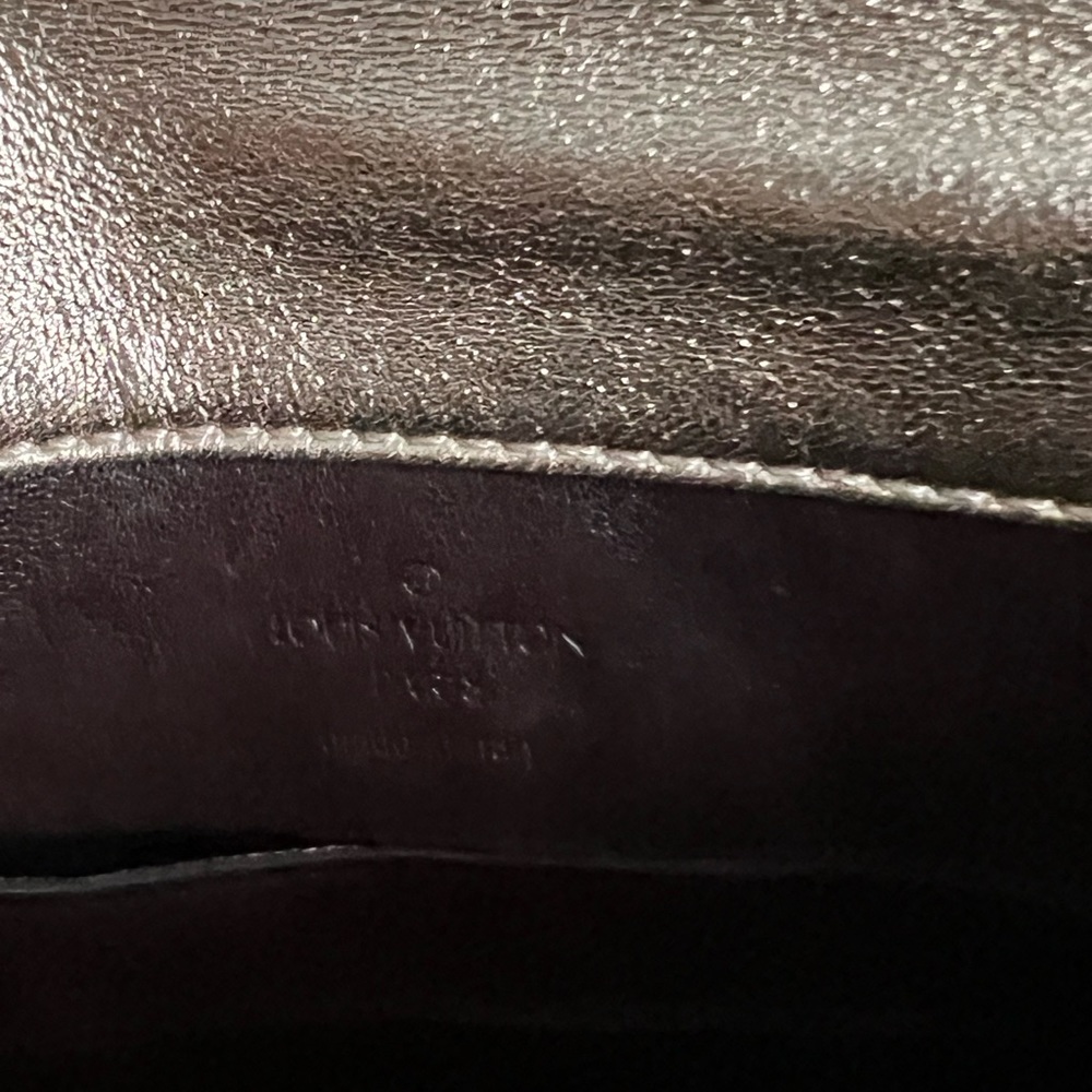 Louis Vuitton Sofia Coppola Gold Leather Clutch Bag (Pre-Owned) - Picture 5 of 8